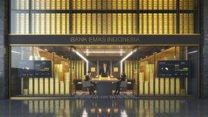 Bank Emas Indonesia, investasi emas, bullion bank Indonesia, tabungan emas, emas sebagai investasi, ekonomi emas Indonesia, peluang emas