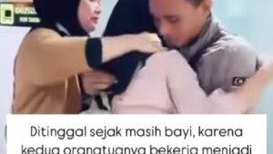Ditinggal Sejak Bayi ke Malaysia, Gadis Remaja Ini Menangis Histeris Pertama Kali Bertemu Orangtuanya