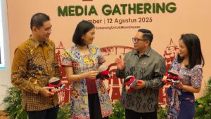 CIMB Niaga Jember saat media gathering (Foto: Ambang/Pelitaonline.co)