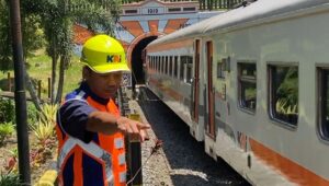 Terowongan Kereta Api Mrawan, Jember (Foto: Ambang/Pelitaonline.co)