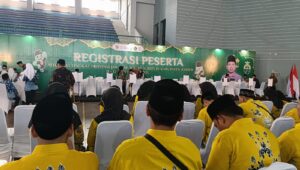 Proses registrasi peserta MTQ 2025 di Gor PKPSO Jember (Foto: Istimewa)