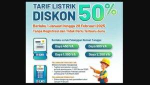 Diskon 50% Token Listrik, Token Listrik Murah, Promo PLN 2025, Harga Token Listrik, Beli Token Listrik, Diskon Token PLN, Hemat Listrik, Promo Listrik 2025, Batas Pembelian Token