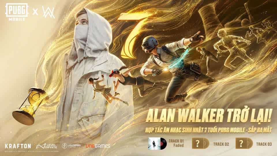 PUBG Mobile x Alan Walker kembali kolaborasi di ulang tahun ke-7! Simak lagu "Faded", 2 track rahasia, dan tanggal rilis Maret 2025. Nostalgia kolab 2019 siap comeback!