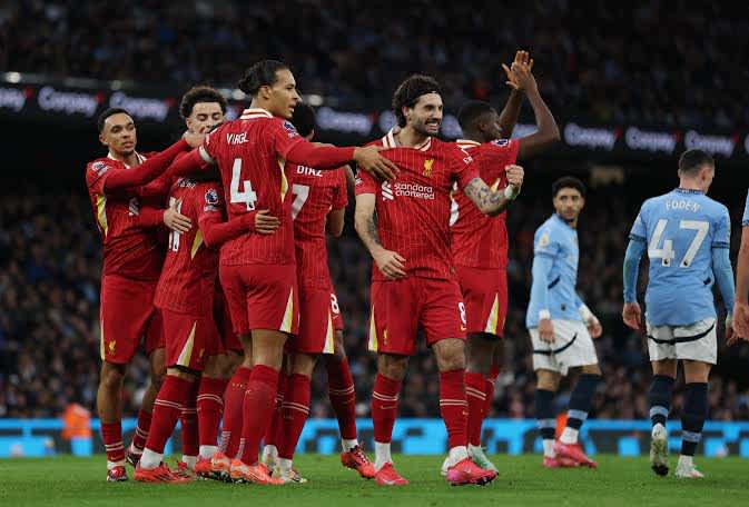 Liverpool Vs Manchester City 2-0 di Etihad Stadium, Mo Salah dan Szoboszlai Goal!