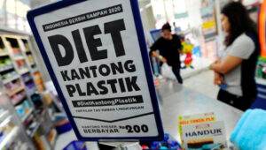 366938 Kantong Plastik Berbayar Di Suatu Supermarket 1265 711