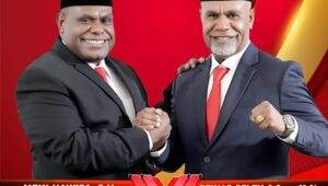 Gubernur Papua Tengah, Meki Nawipa, Deinas Geley, Papua Tengah 2025, pendidikan gratis Papua, DOB Papua, isu rumah dinas gubernur