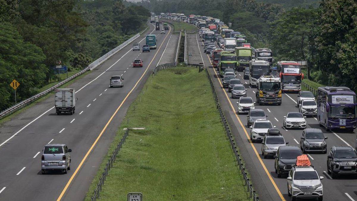 lokasi contraflow mudik, mudik Lebaran 2025, contraflow tol Trans Jawa, jadwal contraflow, tips aman contraflow, kemacetan mudik, rekayasa lalu lintas
