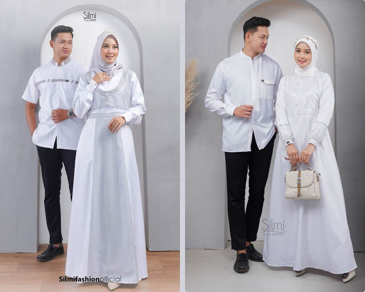 Outfit Lebaran Couple, Busana Serasi Lebaran, Tren Lebaran 2025, Fashion Couple Elegan, Tips Outfit Lebaran, Gaya Lebaran Modern, Inspirasi Busana Couple