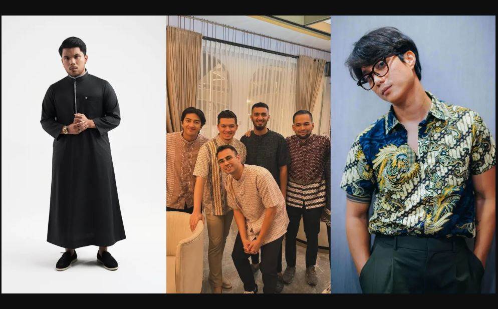 Outfit Lebaran Cowok, Tren Lebaran 2025, Baju Koko Modern, Kemeja Linen, Warna Lebaran, Gaya Pria Lebaran, Fashion Idul Fitri