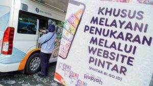 Pintar BI Penukaran Uang Baru, penukaran uang baru BI, tukar uang baru online, uang baru Lebaran, layanan Pintar BI, tukar uang BI, penukaran uang rupiah