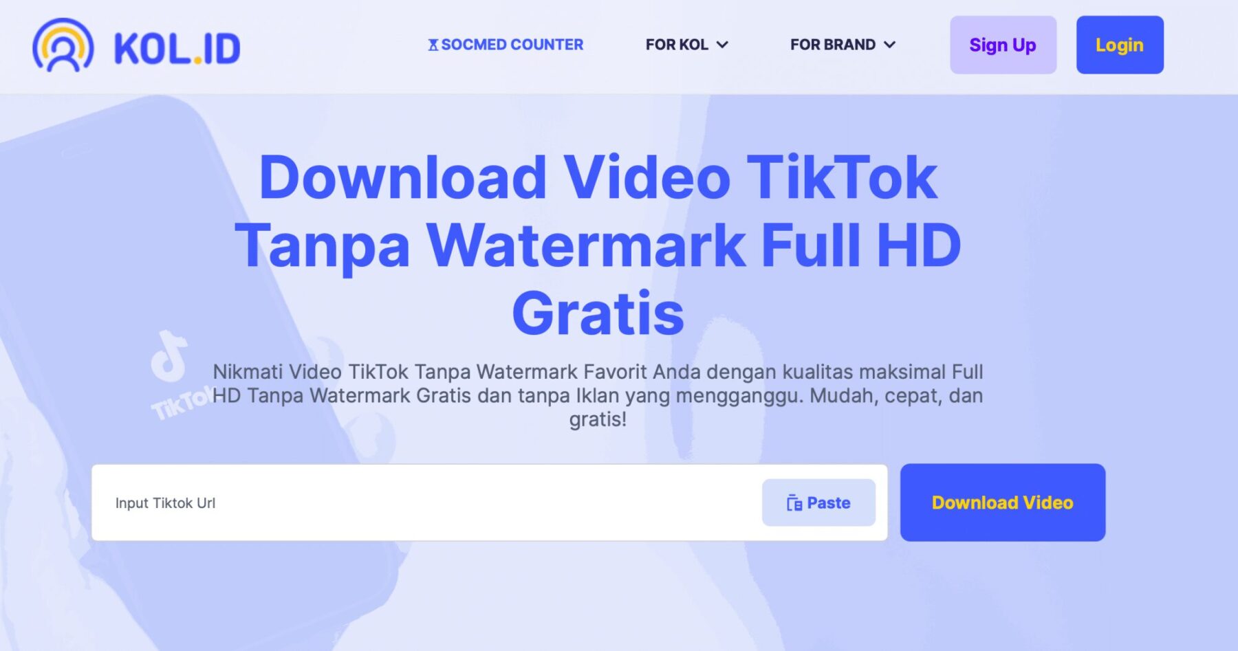 Cara Mudah Download Video TikTok Full HD Tanpa Watermark