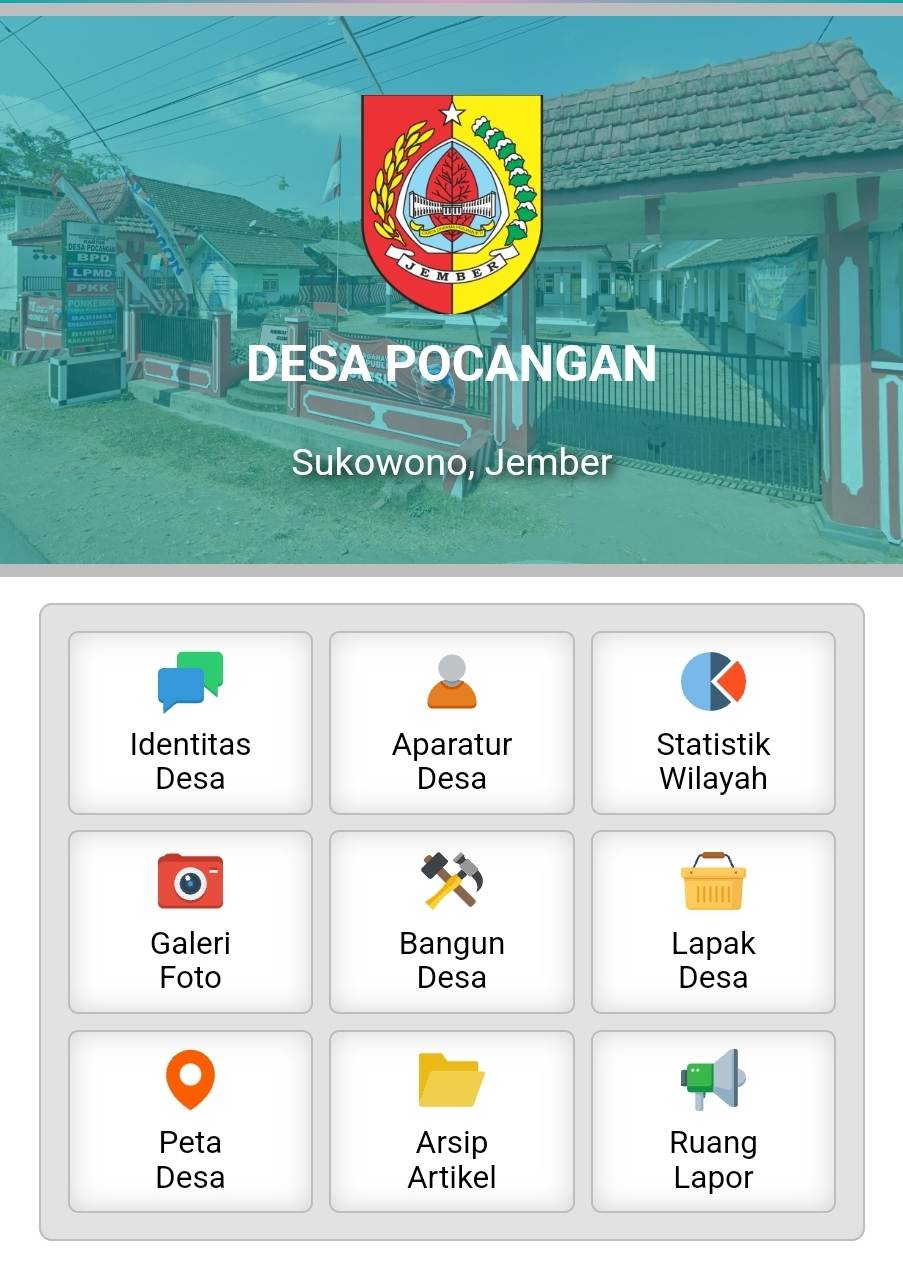 pocangan desa informasi Sistem