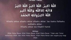bacaan takbiran idul fitri