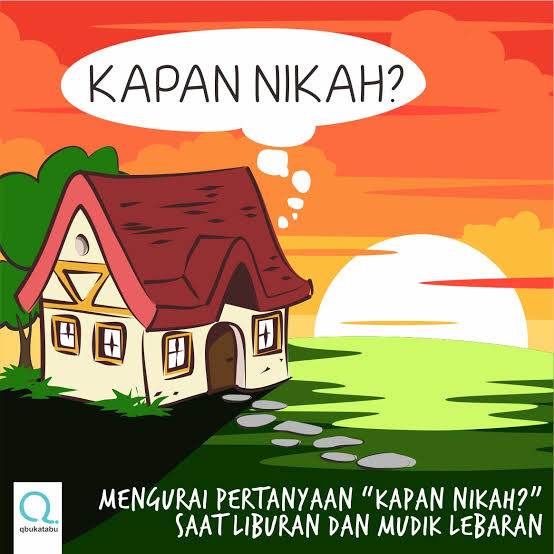 Jawaban pertanyaan-kapan nikah saat lebaran