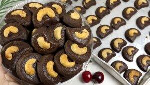 Resep Kue Kacang Yang Upgrade: Kue Kacang Mete Cokelat