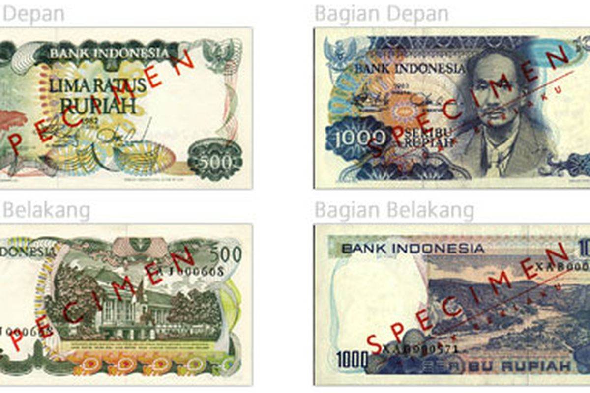 Bank Indonesia tarik empat pecahan uang kertas lama