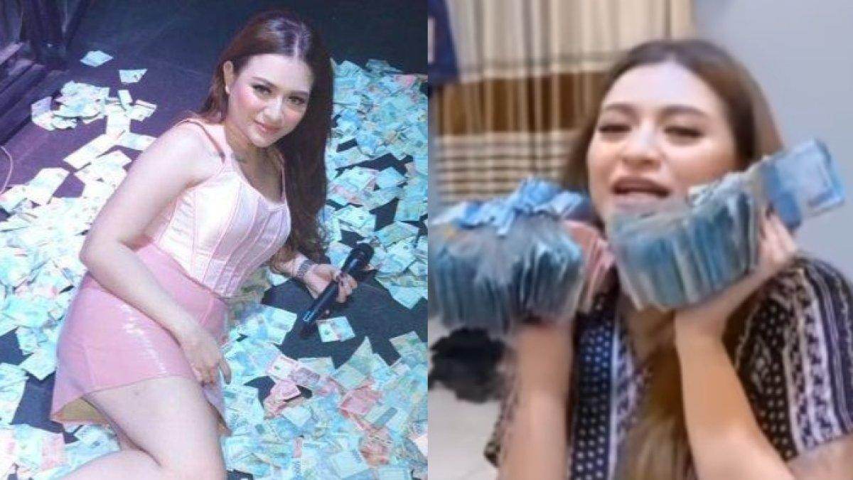 Nathalie Holscher Viral, Saweran Rp150 Juta, DJ Sidrap, Kontroversi Artis Indonesia, Hiburan Viral 2025