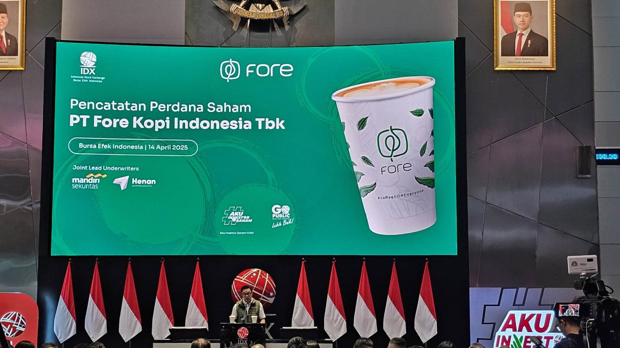 Saham FORE, FORE ARA, IPO FORE, Bursa Efek Indonesia, Investasi Saham, Kopi Indonesia, Pasar Modal