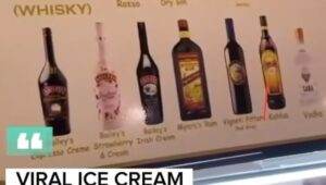 Viral Es krim alkohol surabaya
