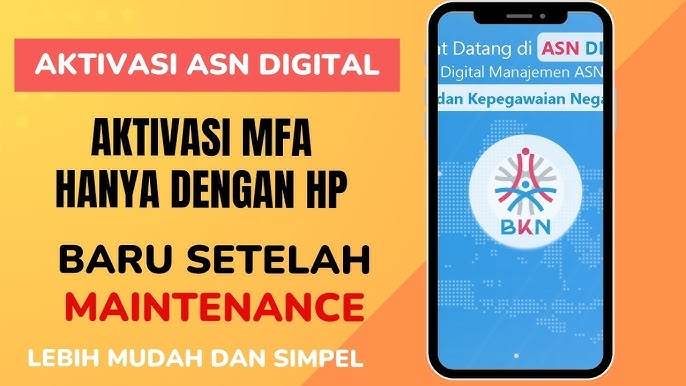 Cara Aktivasi MFA ASN Digital