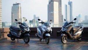 Suzuki Burgman Street 125Ex Denngan Berbagai Pilihan Warna Dengan Tampilan Profil Yang Menonjolkan Desain Dan Fitur Modern
