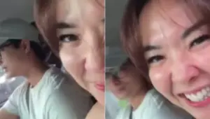Tangkapan Layar Video Gisel Viral Durasi 1 Menit Bersama Pacar Barunya di Mobil
