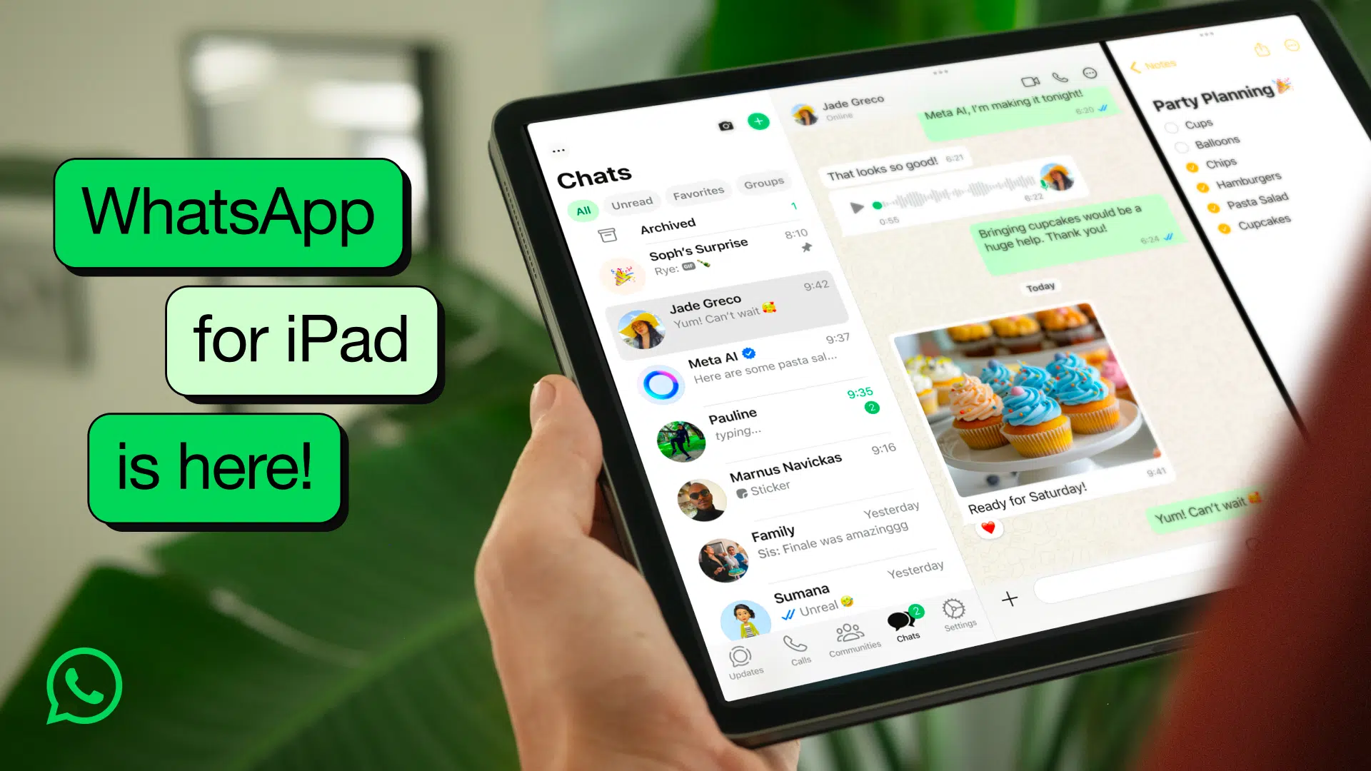 WhatsApp Resmi Hadir di iPad Fitur Sinkronisasi Multi-Perangkat, Multitasking, hingga Dukungan Magic Keyboard & Apple Pencil