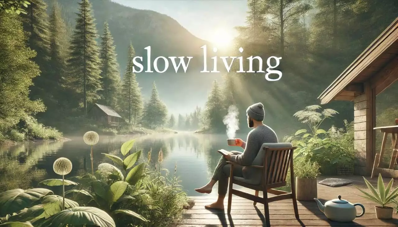 slow living, gaya hidup, kesehatan mental, mindfulness, keberlanjutan