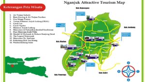 peta nganjuk, kabupaten nganjuk, wilayah nganjuk, topografi nganjuk, transportasi nganjuk, peta digital nganjuk