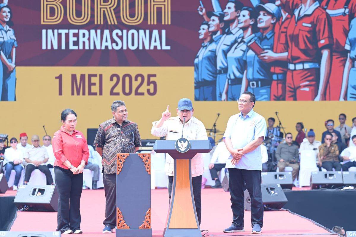 Janji Prabowo, Hari Buruh, May Day 2025, Kesejahteraan Buruh, RUU PPRT