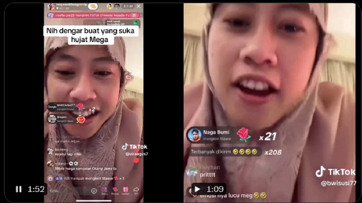 Viral Megawati Ngamuk, Megawati Hangestri, Voli Indonesia, TikTok Viral, Proliga 2025, Netizen Kritik