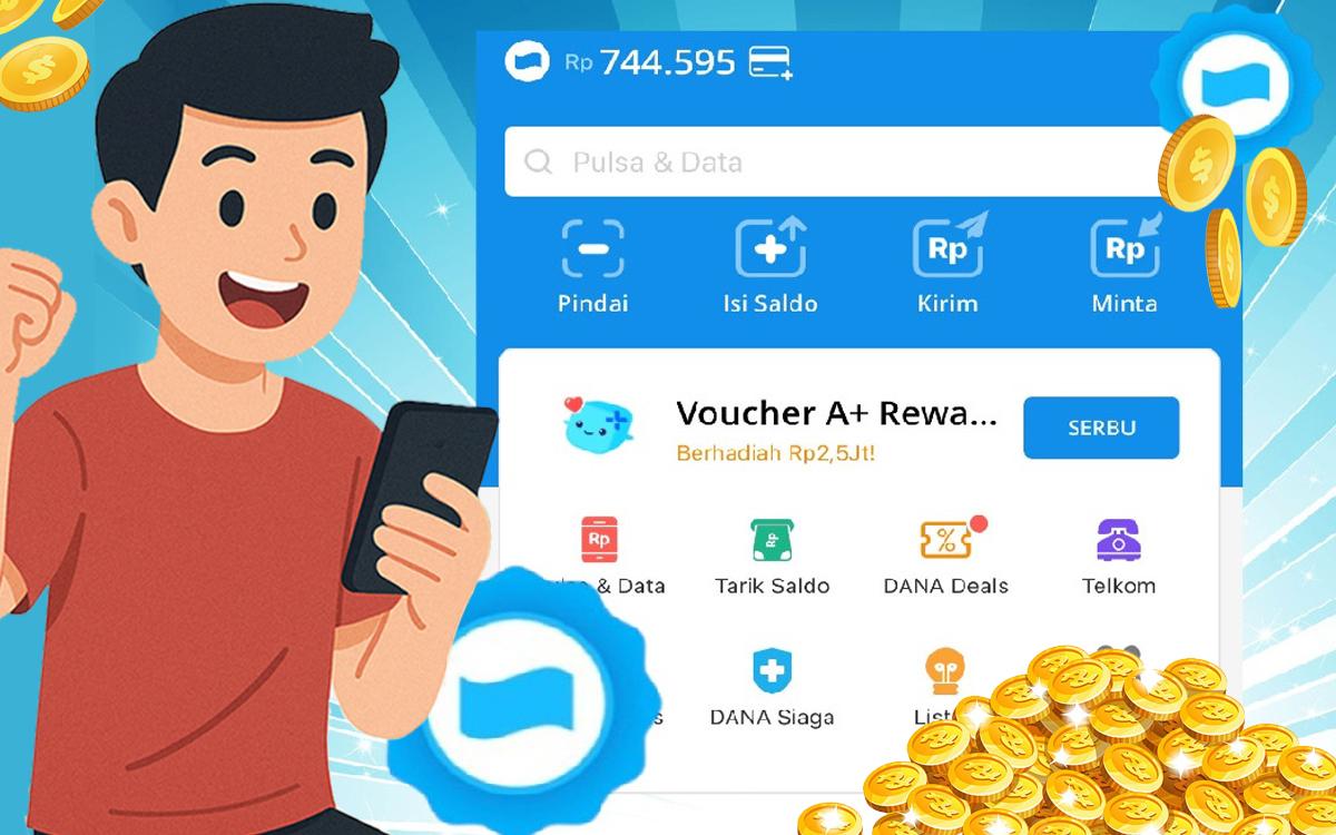 aplikasi penghasil saldo dana gratis terbaru