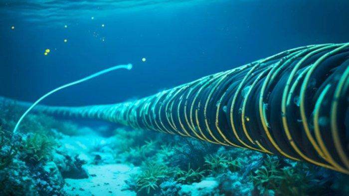 Foto ilustrasi Kabel bawah Laut Penyebab Pedaman Listrik di Bali