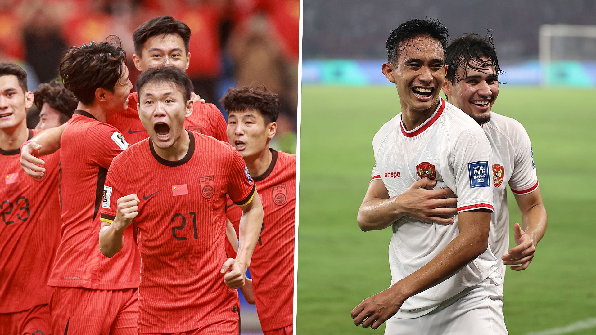 Timnas Indonesia vs China Malam Ini: Siaran Langsung RCTI+. Source Goal*com
