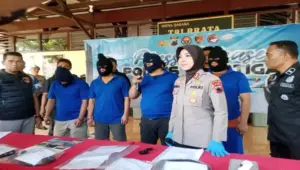 Polres Salatiga AKBP Veronica Rilis Pelaku Kejahatan Pembobolan ATM