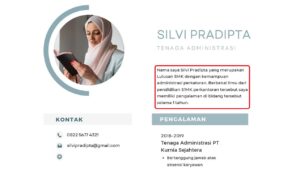 cara menceritakan diri sendiri di CV, membuat CV, profil CV, tips CV, lamaran kerja, CV profesional, ringkasan CV, karier, rekruter