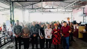 Sosialisasi Makan Bergizi Gratis (Mbg) Di Gunung Anyar, Surabaya, Senin (7/7/2025). Antara/Dokumen Pribadi