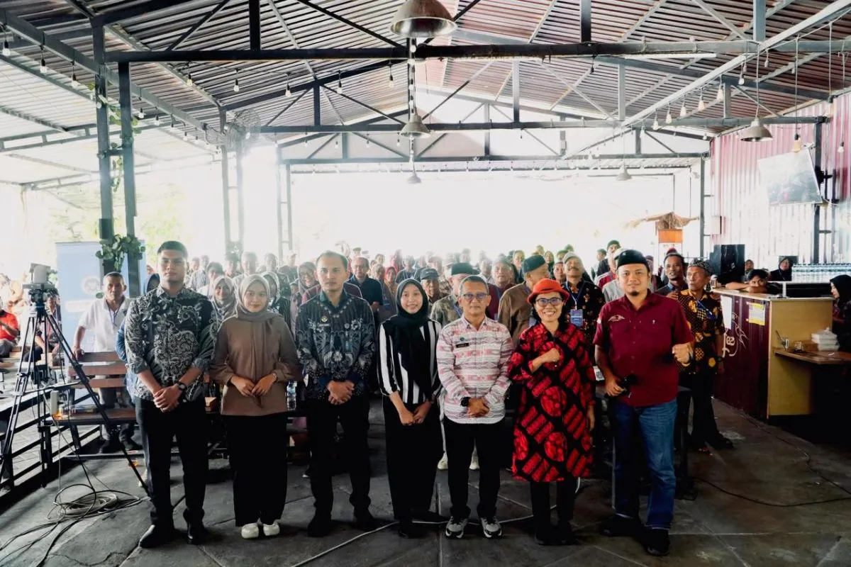 Sosialisasi Makan Bergizi Gratis (MBG) di Gunung Anyar, Surabaya, Senin (7/7/2025). ANTARA/Dokumen Pribadi