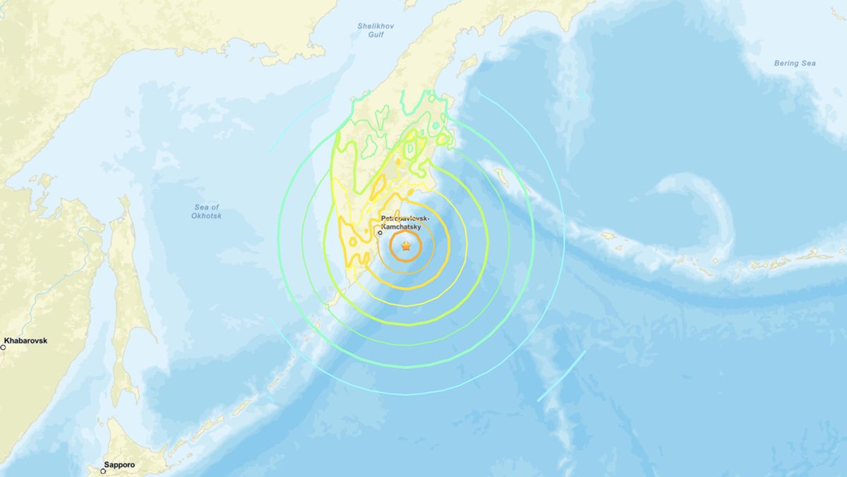 Gempa Rusia M 8.8 Guncang Kamchatka