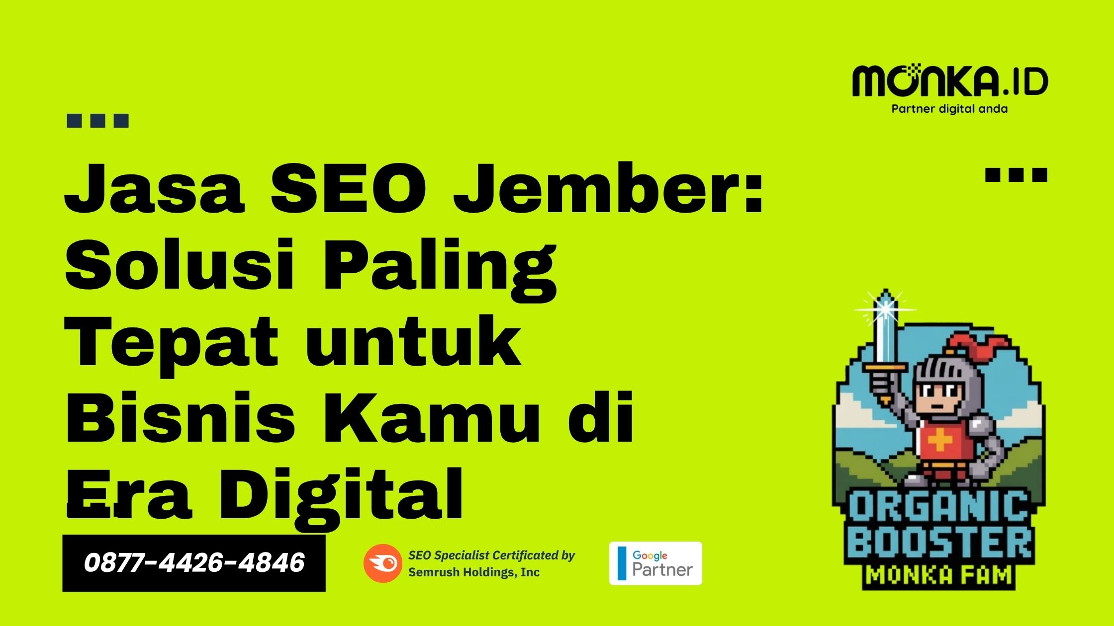 Jasa SEO Jember Murah dan Bergaransi
