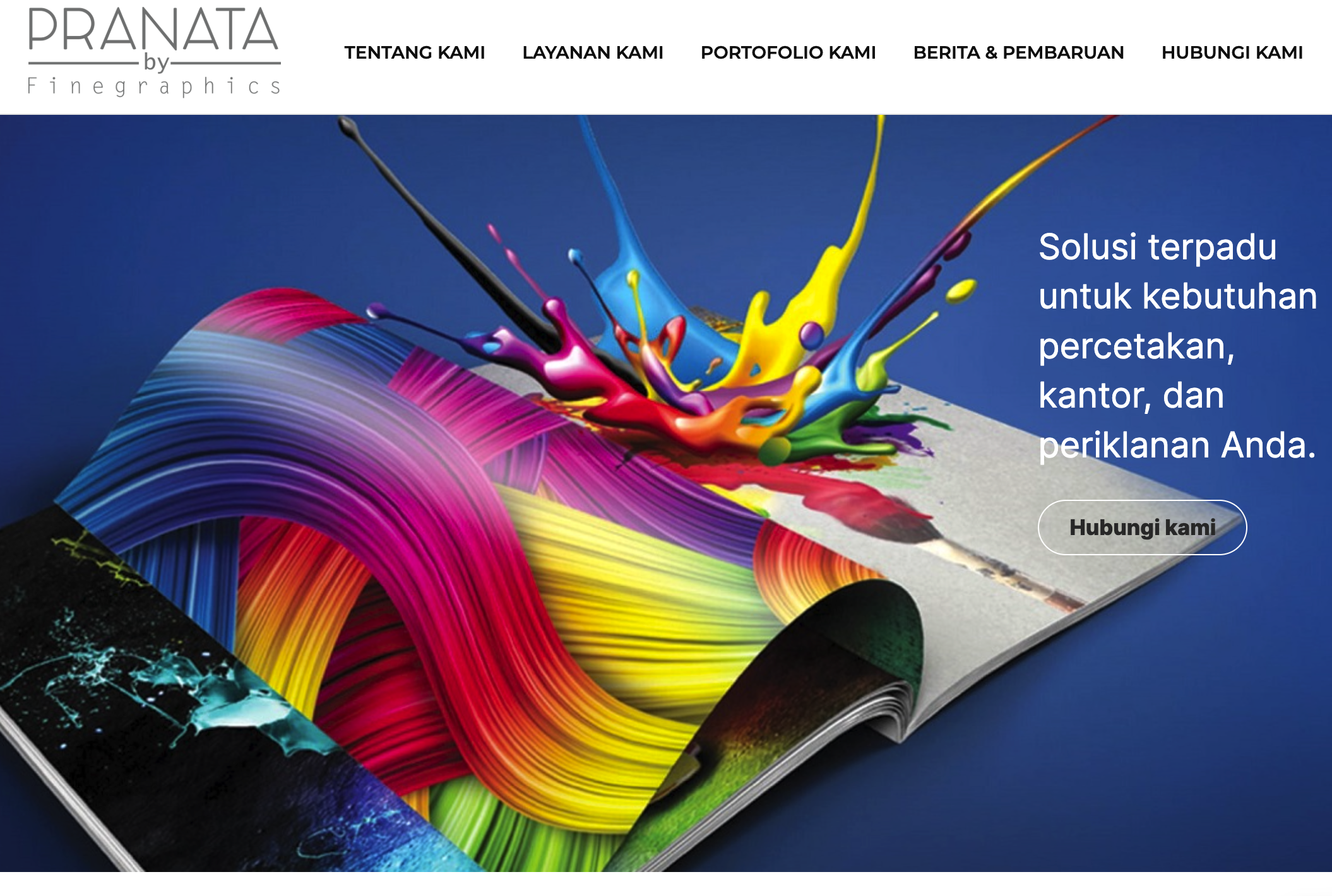 Percetakan jakarta barat pranata printing