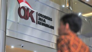 Ilustrasi: Suasana perkantoran Otoritas Jasa Keuangan (OJK