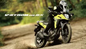 Suzuki V-Strom 250SX hadir dengan beberapa fitur modern, seperti head lamp dan stop lamp LED, windscreen (windshield) , knuckle covers, jok depan dan belakang yang terpisah, dan speedometer full digital.