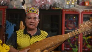 salah satu alat musik kalimantan tengah