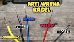 arti kabel merah positif atau negatif