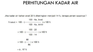 Memahami Mengapa Kadar Air Adalah Kunci Stabilitas Produk