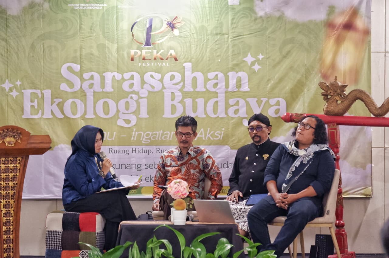 Suasana Sarasehan Ekologi Budaya (Foto: Istimewa)