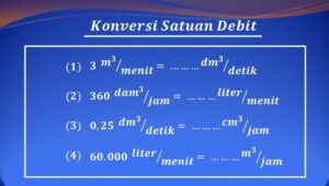 Apa Itu Satuan Debit Air dan Mengapa Penting?