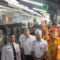 Prosesi keberangkatan perdana KA Pandalungan 2 dari Stasiun Jember tujuan Stasiun Gambir, Jakarta (Foto: Ambang/Pelitaonline.co)