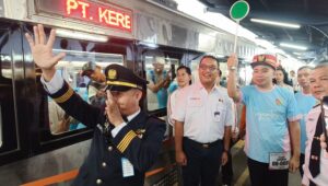 Bupati Jember, Gus Fawait memberangkatkan KLB Tajemtra 2026 (Ambang/Pelitaonline.co)
